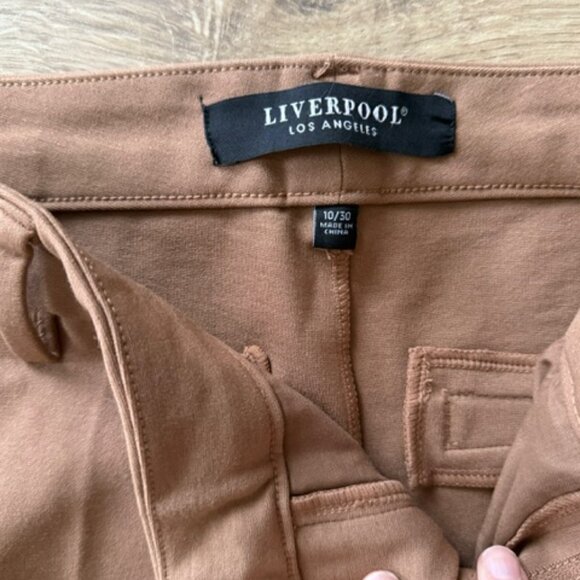 Liverpool Los Angeles Tan Pants - Picture 3 of 4